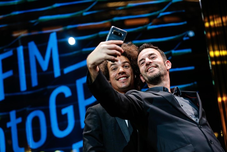 Selfie με τον Franco Morbidelli, τον Παγκόσμιο Πρωταθλητή της Moto2